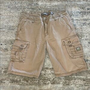 Ecko Tan Cargo Shorts